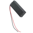 5 PCS Black Shell 2 x 1.5V AAA Battery Holder Case Container Cell Box