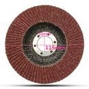115mm/4.5'' Flap Wheels Grinding Sanding Discs 60 Grit Angle Grinder TOP OZ