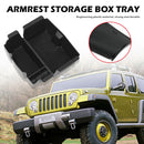 For Jeep Wrangler JL 18-20 Center Console Armrest Insert Organizer Storage Box