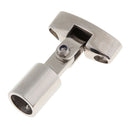 1PC 316 Stainless Steel Boat After Stanchion Hand Rail Fitting 7/8"
