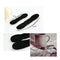 DIY Donut Sponge Bun Disk Hair Bud Maker Black Headbands for Women Girl (S) A#S