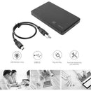 USB 2.0 2.5inch 5GB/s SATA HDD SSD External Hard Disk Case for PC Laptop Deluxe