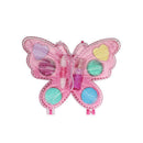 Kids Girls Cosmetic Butterfly Shaped Eye Shadows & Glosses Makeup Lip Prett W4G3