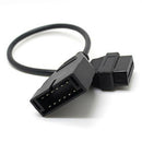 12 Pin OBD1 to 16 Pin OBD2 Convertor Adapter Cable For GM Car Diagnostic Scanner