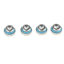 4Pack Chrome Brass Water Cooling G1/4 Plug for Computer Water Cooling