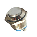 5Pc 16mm Momentary Metal Push Button Switches IP67 Waterproof Copper Contact