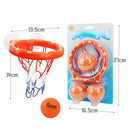 Mini Ball Frame Basketball Hoop w/ Suction Cup Balls Set For Baby Kids Bath Toys