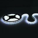 5M Cool White 3528 SMD 300 LED Flexible Waterproof 12V Strip Lights Car Boat Suv