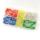 500pcs 3MM LED diode Light Assorted Kit DIY LEDs Set Electronic Diy Kit  OZ