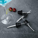 8 x Stainless Steel Speed Pourer Dispenser Free Flow Bottle Spirit Nip Pou VSN