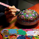 15 Pcs Dotting Tools Set, Ball Stylus Embossing Pattern Clay Sculpting Carv M1U9