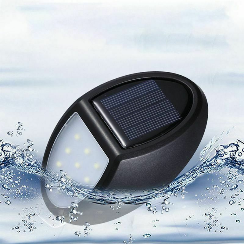 Waterproof Solar Light Wall Lamp Outdoor Garden Street Security Yard Path H
