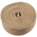 10m x 25mm Natural Jute Hessian Burlap Ribbon Wedding Belting Floristry Dec G1L6