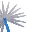 17 Blades Metric Feeler Filler Gauge Dual Reading Combination Measuring ToolME