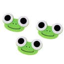 Contact Lens Case 3 Pcs Green Plastic Contact Lens Holder Portable Cartoon  L7W7