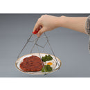 Steaming Stainless Steel Anti-hot Clamp Bowl Dish Foldable Heat Insulation