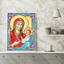 5D DIY Special Shape Diamond Painting Religious Embroidery Mosaic Craft Kit
