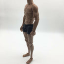 1:6 Soldier Artificial Leather Man's Shorts for 12'' Phicen Kumik Hot Toys