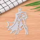 Superman Metal   Cutting Dies Stencil Scrapbook Album Paper Card Emboss Craft