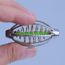 2PCS Spring+Lead Fishing Thrower Carp Fishing Catapults Fishing Bait Cage