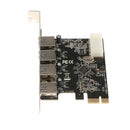 Laptop 4-Port 5Gbps USB 3.0 to PCI-E Card PCI Express Expansion Card Adapter