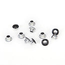 100pcs 4mm Scrapbook Eyelet Random Mixed Color Metal eyelets For DIY cloth B BX