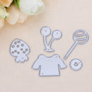 5pcs Metal Fruit Cutting Dies DIY Scrapbook Album Stencils Embossing Tool