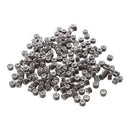 200 PCS 5mm Medium brown Silicone Lined mini Rings Links Beads For I Tip Bo X2V7