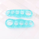 One Pair Silicone Toe Separator Spreader Correction Pain Relief Hallux Valgus M!