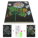 DIY Tree Special Shaped Diamond Painting 50 Pages A5 Sketchbook Notebook