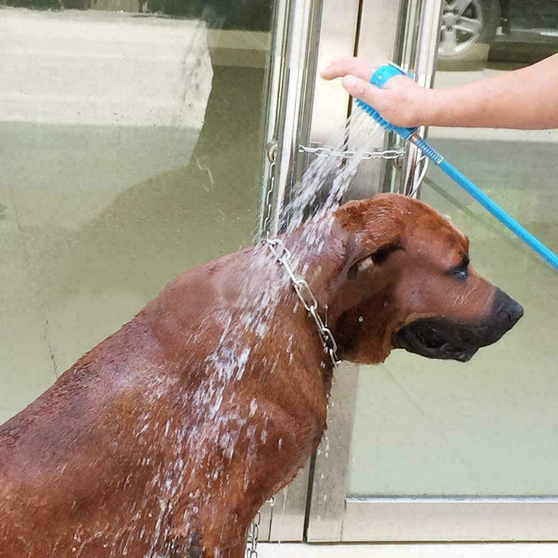 Pet Bath Shower Water Sprayer Head Bathing Tool Hair Washer Pet Dog Cat M8G6