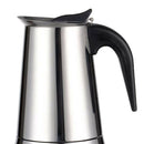 Stainless Steel Espresso Percolator Coffee Stovetop Maker Mocha Pot 6 Cups