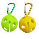 2x Soft Silicone Golf Ball Holder Carrier&Snap Clip for 1 Ball