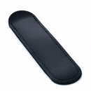 Leather Handcrafted Single Pen Pencil Bag Holder Storage Sleeve Pouch Black