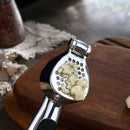 Garlic Press Stainless Steel Professional Heavy Soft-Handled Garlic Press C