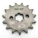 428 15T 17mm Drive Front Counter Sprocket ATV Quad  Dirt Bike