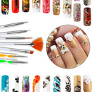 20Pcs Nail Art Gel Design Pen Painting Polish Brush Dotting Drawing Tools Set/