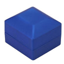 LED Lighted Earring Ring Gift Box Wedding Engagement Jewelry Case (Blue)
