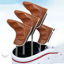 Golf Club Iron Head Cover Protector Golf Club Putter Accessories Brown