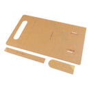 3Pcs Hand Wallet Leather Stencil Template Acrylic Craft Pattern for HandBag