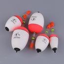 Lot 10 Luminous Fishing Bobbers EVA Foam Float Drift Fishing Floats 10g-50g