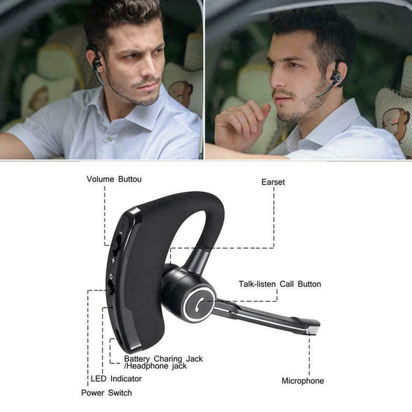 Bluetooth Wireless Headset Stereo Headphone Earphone Sport Handsfree Nice I2C2
