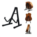 Metal Folding Guitar Stand Electric Music Acoustic Free Standing A Frame Stan Gw