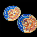 1PC Moon and Sun Patch for Clothing Iron on Embroidered Sew Applique Cute Patch