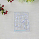1pc Crystal Silicone Mold Earrings Pendant Jewelry Making Mould Necklace Tool