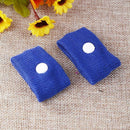 2pcs Morning Sickness Wrist Bands Anti Motion Sickness Wristband (Dark Blue A