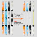 Zhigao Glowing spinning pen Ballpoint pen stationary marker pen Rotate to scrol@