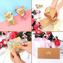 600 Pieces Christmas Gift Tag Labels Self-Adhesive Present Stickers Natural