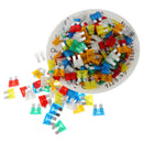 200 pcs car safety fuses 19mm 5 - 30A car fuse assortme%!