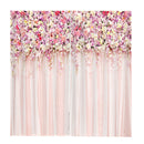 2PCS Floral Blackout Window Curtains Door Panel Bathroom Drape Valance 03
